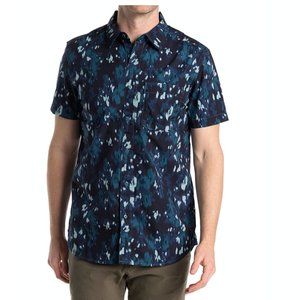 NWT The North Face Baytrail Abstract Print Short Sleeve Shirt - Small